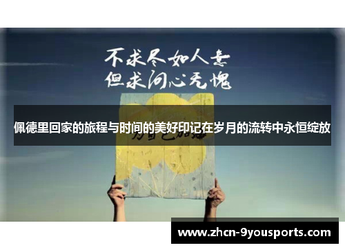 佩德里回家的旅程与时间的美好印记在岁月的流转中永恒绽放